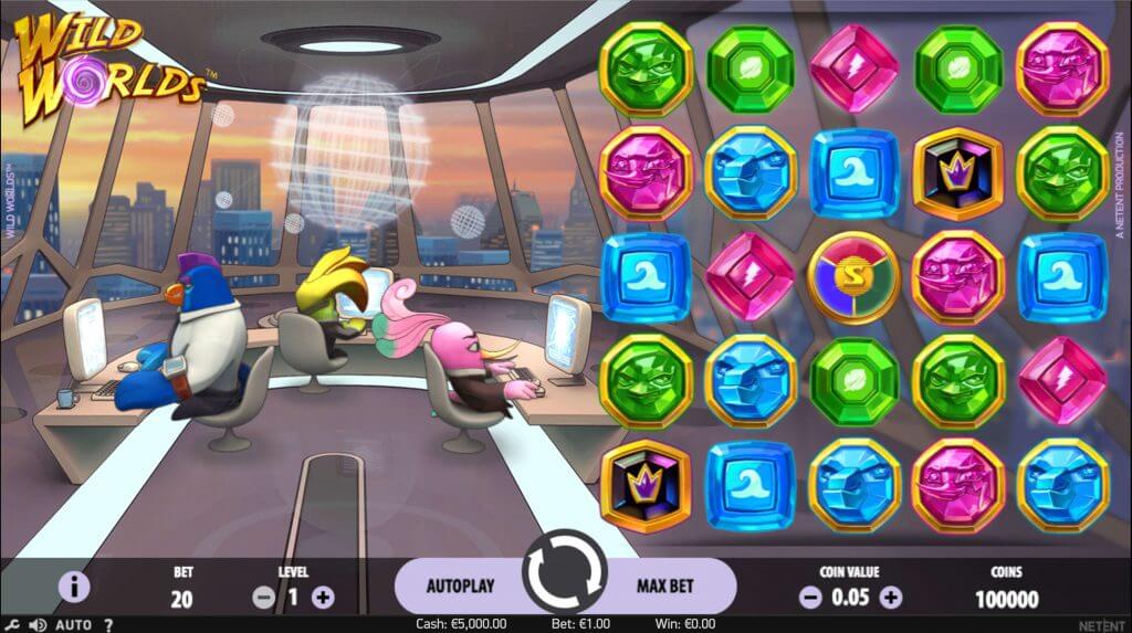 Wild Worlds from NETENT Slot Preview